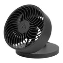 Ventilator birou Arctic "Summair Plus", negru, pliabil, max 3300 rpm, 112mm diametru, USB Type-C, "AEBRZ00024A" (timbru verde 0.18 lei)