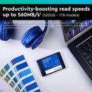 WD Blue SA510 SSD 250GB SATA III 6Gb/s cased 2.5inch 7mm internal single-packed POWERED BY SANDISK-1