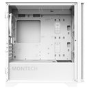 Montech AIR 100 ARGB, Micro-ATX, verre trempé - blanc