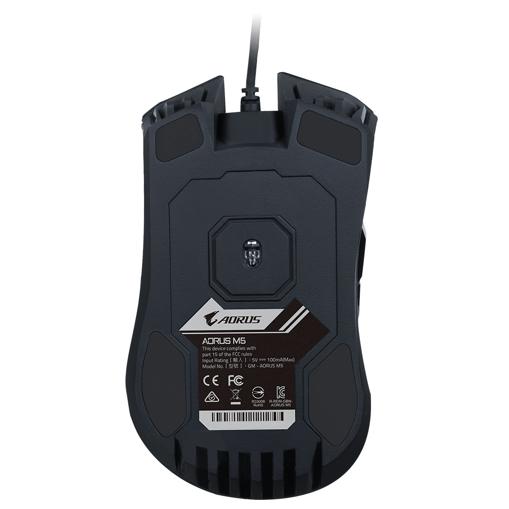 Gigabyte | USB Mouse | AORUS M5 | wired | Black