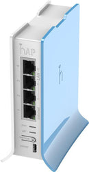 MikroTik | Access Point | RB941-2nD-TC hAP Lite | 802.11n | 2.4GHz | 10/100 Mbit/s | Ethernet LAN (RJ-45) ports 4 | MU-MiMO Yes | no PoE-1
