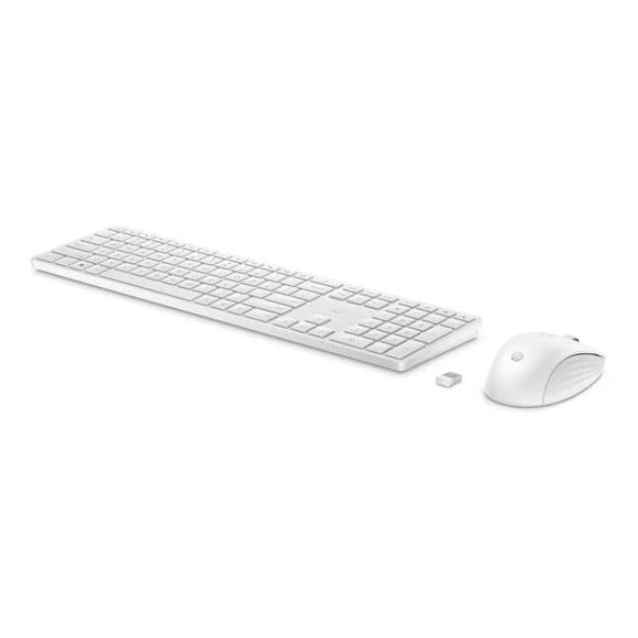 HP 650 Wireless Keyboard and Mouse Combo WHT EURO