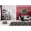 Tapis de salon cuir véritable GLIND-3