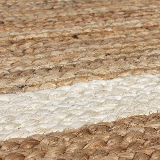 Tapis de salon en jute flower jute
