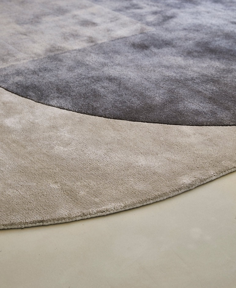 Tapis de salon design oval