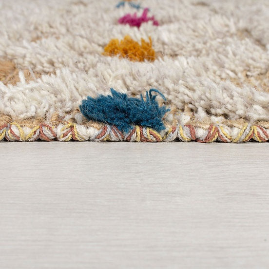 Tapis de salon en jute kaima