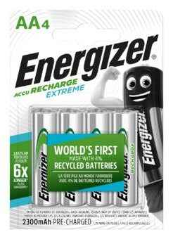 Energizer rechargeable battery Recharge Extreme AA CHP4 2300mAh