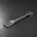 Poignée de meuble ARNO, Finition zamak nickel mat bi-entraxe 172-192 mm