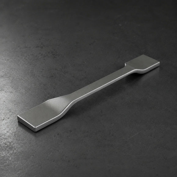 Poignée de meuble ARNO, Finition zamak nickel mat bi-entraxe 172-192 mm