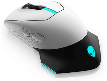 Souris de jeu filaire/sans fil Dell Alienware 610M – AW610M (Lunar Light)