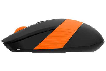SOURIS A4tech, gaming, sans fil, 2,4 GHz, optique, 2000 dpi, défilement 4/1/boutons, bouton de sélection de vitesse, noir/orange, « FG10 Orange » (tampon vert 0,18 lei)
