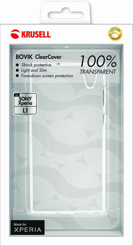 Coque Krusell Bovik transparente pour Sony Xperia L1