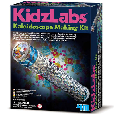 4m kidz labs : kit de fabrication de kaléidoscope