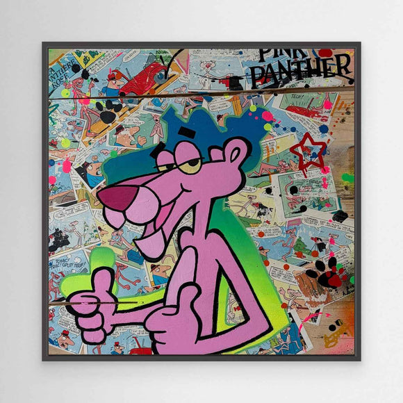 Pink Panther impression de l'œuvre originale