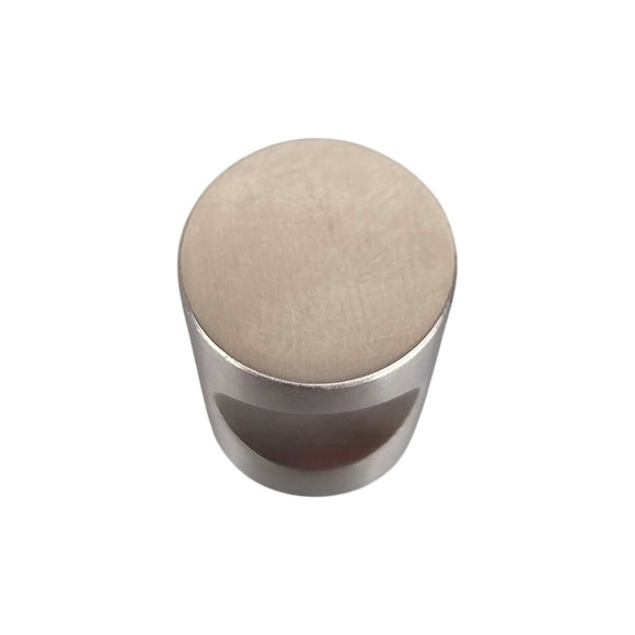 Bouton de meuble TIRETTE ENCOCHE, Finition inox