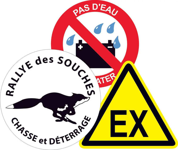 50 à 1000 autocollants personnalisés 41 à 60 cm² - Clicktofournisseur.com