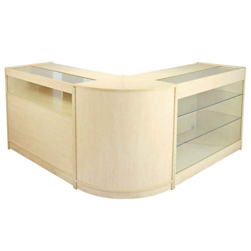 Set de comptoirs K1200, B1200, CM60 - Erable - Collection Poisson