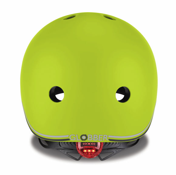 Globber | Lime green | Helmet Go Up Lights, XXS/XS (45-51 cm)