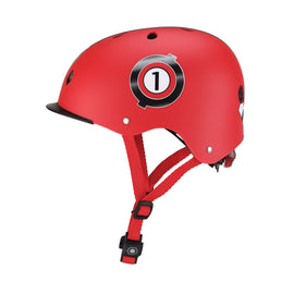 Globber Helmet Elite Lights, XS/S (48-53cm) | 507-102 | Red - 0
