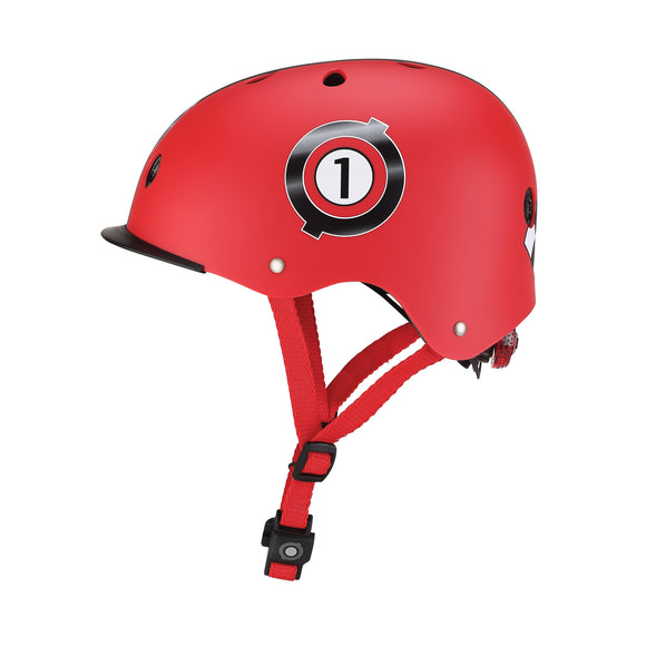 Globber Helmet Elite Lights, XS/S (48-53cm) | 507-102 | Red