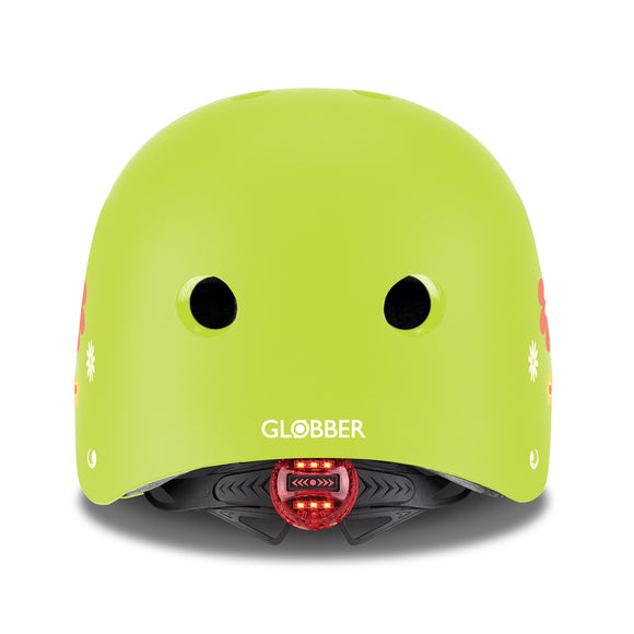 Globber Helmet Elite Lights, XS/S (48-53cm) | 507-106-2 | Green