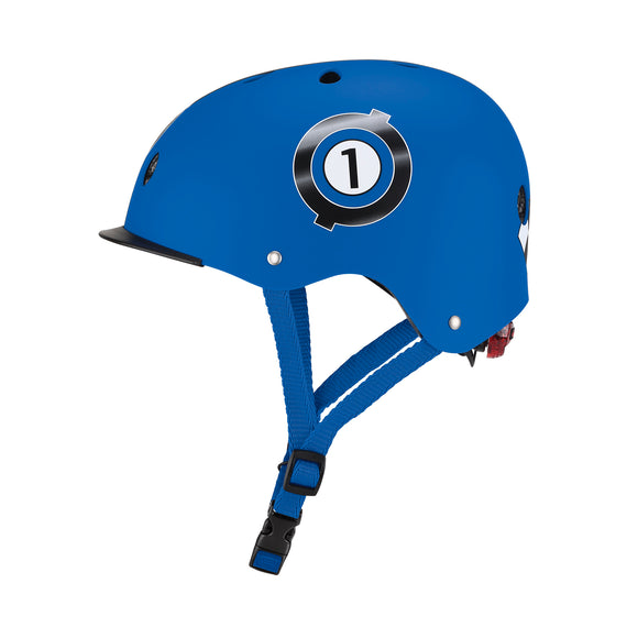 Globber | Dark blue | Helmet Elite Lights Racing, XS/S (48-53 cm) | 507-300