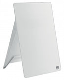 Glass Desktop Whiteboard Easel Nobo Brilliant White 22x30cm-3
