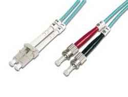 Patch cord światłowodowy FO SC-SC MM 50/125 OM3 duplex LSOH 3m, Turkusowy