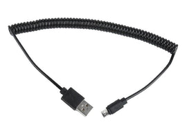 Gembird USB Male - MicroUSB Male 1.8m Black Coiled
