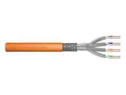 Digitus CAT 7 S/FTP data cable - installation cable, 100 m, simplex, Dca-s2, d1, a1