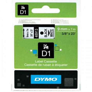 Dymo Label tape 40913 White/Black (S0720680)