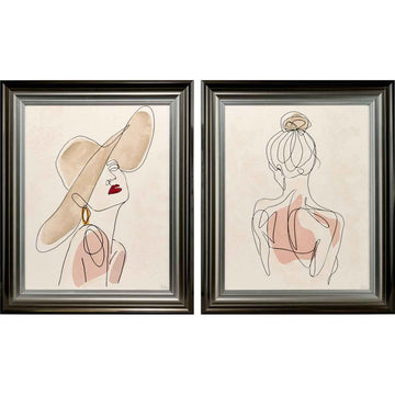 Tableau cadre en bois BOURGEOISE