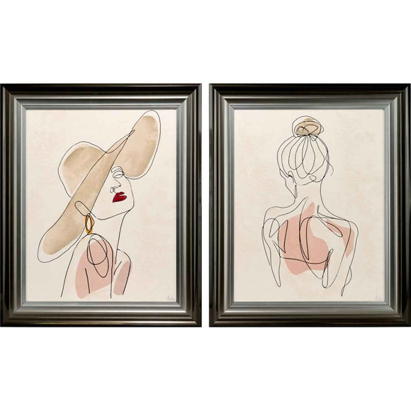 Tableau cadre en bois BOURGEOISE