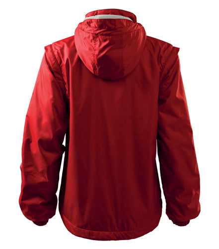 Veste femme malfini active plus rouge s