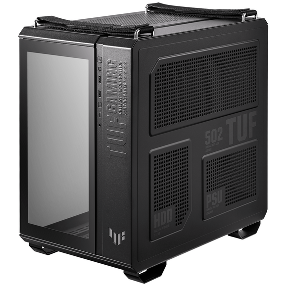 ASUS TUF Gaming GT502 Tempered Glass Dual Chamber Case Black