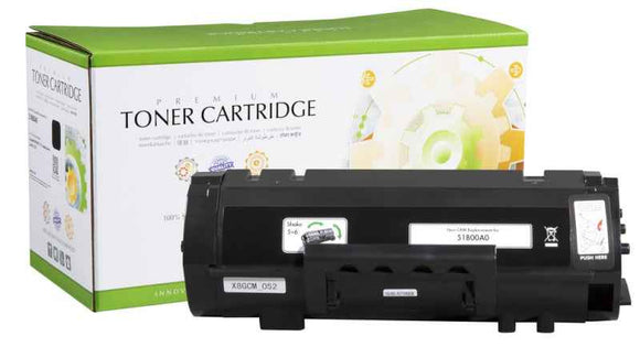 Cartouche de toner compatible Lexmark 51B2000 MX317/MS317 2,5 k, noir
