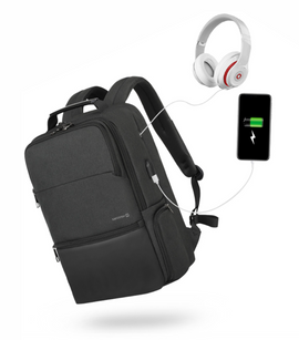 Swissten Laptop backpack batoh na notebook 15,6“, černý
