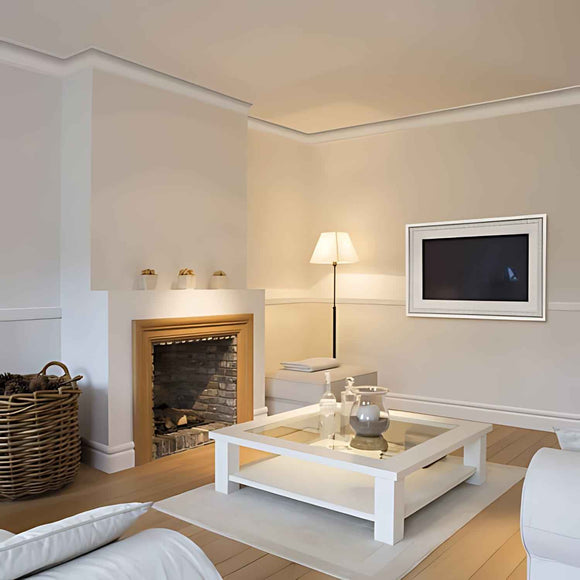 Plinthe Profil de décoration Orac Decor SX137 AXXENT Protection de câble résistant aux choces Moulure 2 m