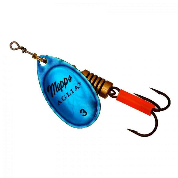 Sukrė Mepps Aglia Platine Bleu/Argent #0