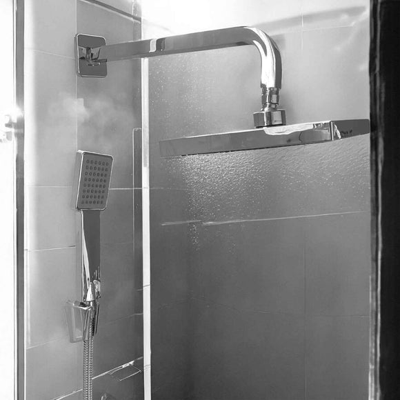 Set doccia quadrato completo