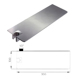 Presa acqua con mensola attacco a sinistra - 0