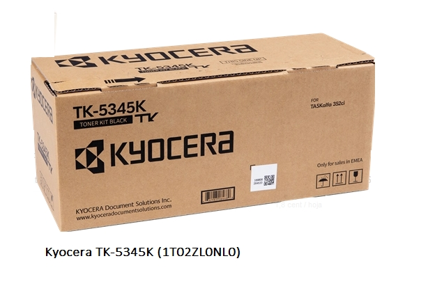Cartouche de toner kyocera tk-5345k noir