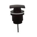 Piletta click clack quadrata nero opaco-1