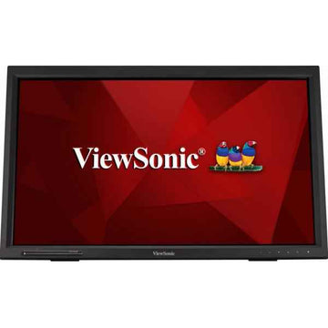 VIEWSONIC TD2423 Touch Monitor 23.6inch 1920x1080 SuperClear VA Ten points IR touch with 5ms 250nits touch module VGA DVI HDMI