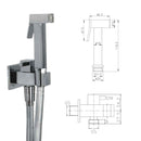 Set doccia per wc con rubinetto set completo