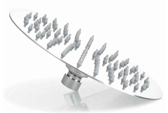 Soffione doccia tondo ultraslim anticalcare cm 35