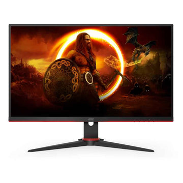 Écran LED AOC G2 24G2SPAE/BK 60,5 cm (23,8") 1920 x 1080 pixels Full HD Noir, Rouge