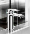 Miscelatore lavabo moderno cromato completo