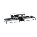 Supporto doccia a parete con mensoline portasapone-1