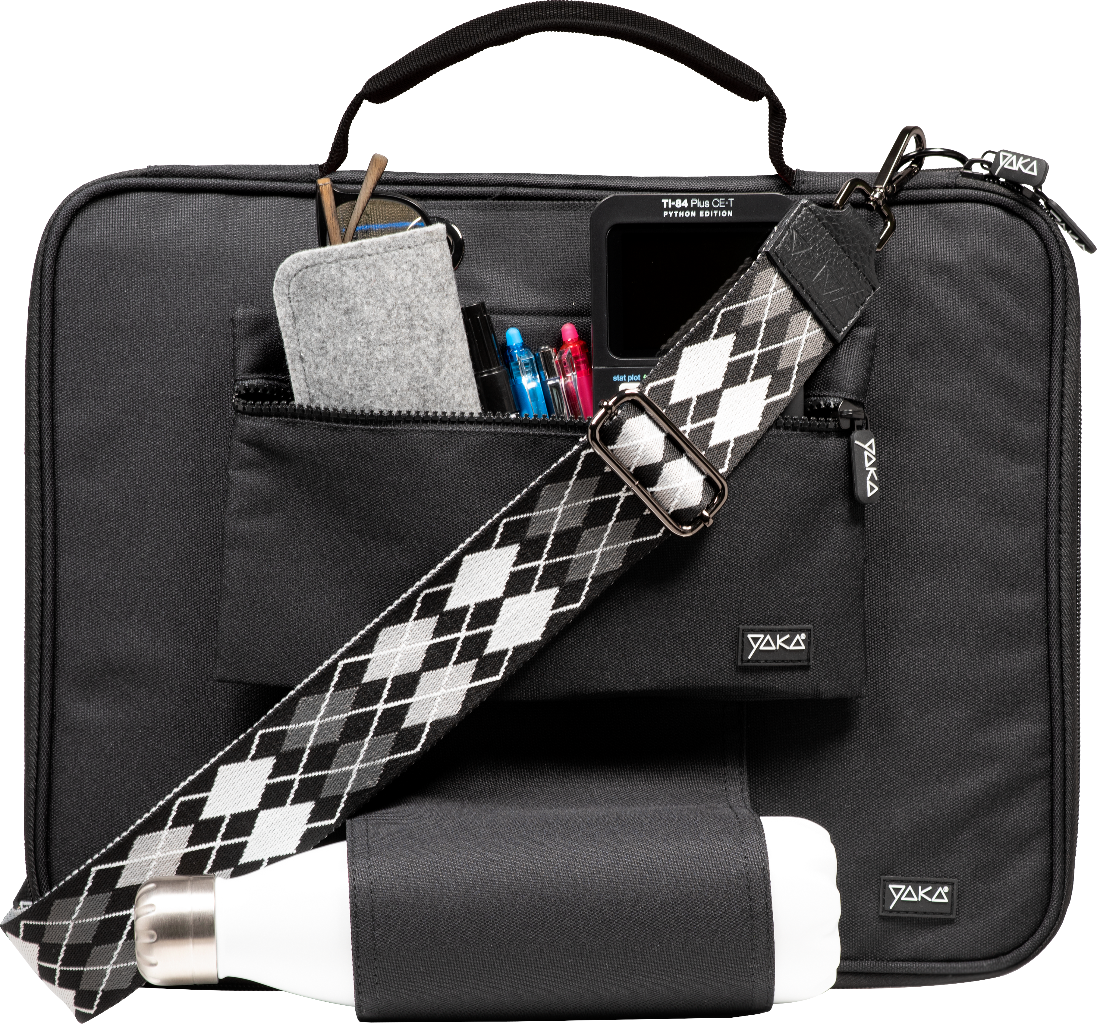 Sac Ordinateur - 15.6 pouces - Noir avec patte EasyFix Révolutionnaire - Clicktofournisseur.com